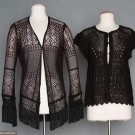 TWO DESIGNERS' LACE JACKETS, 1980-1990s