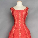 CEIL CHAPMAN EVENING DRESS, 1950s