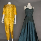 TWO EVENING GARMENTS, 1940-1950s
