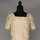 TWO SILK EVENING DRESSES, 1917 &amp; 1928
