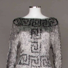 IAN &amp; MARCEL SILK PLEATED GOWN, LONDON