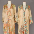 TWO ROBES, JAPAN &amp; ONE PAIR SHOES, CHINA, 1930s