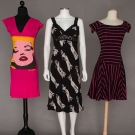 THREE BETSEY JOHNSON DAY DRESSES, 1980-1990s