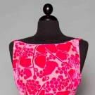 CHANEL CUT VELVET PARTY DRESS, 1990s