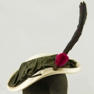 JACQUES FATH COUTURE HAT, 1950s