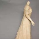BRUSSELS LACE WEDDING GOWN, EARLY 20TH C
