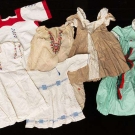 6 GIRL'S SUMMER DRESSES, 1930-1950s