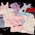 11 GIRL'S COTTON DRESSES, 1920-1970s
