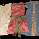 8 YOUNG GIRL'S DRESSES, 1920-1970s