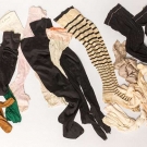 22 PAIR STOCKINGS, EARLY 20TH C