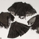 4 BEADED CAPELETS &amp; MANTLES, 19TH C