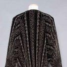 CUT STEEL DECO BEADED EVENING COAT, 1920s