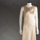SILK CHARMEUSE EVENING GOWN, 1930s