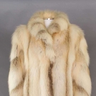 UNISEX SILVER FOX LONG COAT, 1950-1970