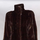 DARK RANCH MINK COAT, MID 20TH C