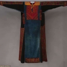CROSS STITCH EMBROIDERED DRESS, MIDDLE EAST