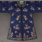 EMBROIDERED DARK BLUE EXPORT COAT, CHINA
