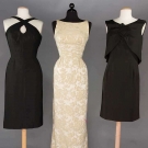 ONE EVENING ENSEMBLE &amp; TWO COCKTAIL DRESSES, 1960s