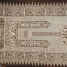 HAND MADE LACE BED SPREAD/CURTAIN PANEL, 1890-1910
