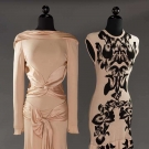 TWO ALEXANDER McQUEEN DRESSES, 2004