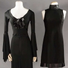 YVES SAINT LAURENT &amp; COURREGES DRESSES, 1970s