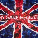 &quot;GOD SAVE McQUEEN&quot; MEMORIAL SCARF, A-W 2011