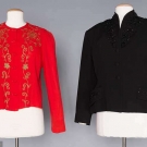 TWO LADIES' EMBELLISHED JACKETS, 1940s