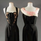 TWO AMERICAN DESIGNER COCKTAIL DRESSES, 1950s