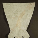 EMBROIDERED STOMACHER &amp; PETTICOAT, 1700-1720
