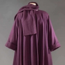 JEANNE LANVIN PURPLE COAT, 1950s