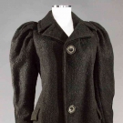 WINTER WOOL JACKET &amp; SKIRT, c. 1895