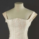 HAND EMBROIDERED CORSET, 1815-1825