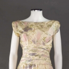WATERED SILK BALL GOWN, 1950s