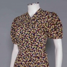 JESSICA DRAGONETTE'S SILK DAY DRESS, c. 1940