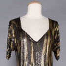 WHITING &amp; DAVIS METAL MESH TOP