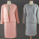 TWO CHANEL SKIRT SUITS, 1980s