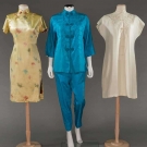 THREE LADIES' SILK GARMENTS, CHINA, 1960s