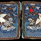 PAIR KESI RANK BADGES, CHINA