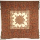 TWILL WOVEN PAISLEY SHAWL, FRANCE?, 19TH C