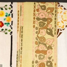 3 ARTS &amp; CRAFTS EMBROIDERED TABLE CLOTHS