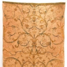 EMBROIDERED WALL HANGING, ITALY or PORTUGAL, EARLY 18TH C