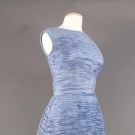 BLUE SYBIL CONOLLY EVENING GOWN, 1950s