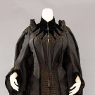 WOOL DOLMAN BUSTLE COAT, PARIS, MID 1880s