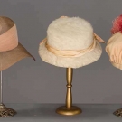 THREE LADIES HATS, 1908-1920s