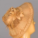 LADY'S QUILLED REED or STRAW HAT