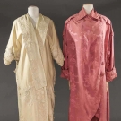 TWO EDWARDIAN EVENING COATS