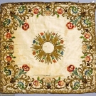 EMBROIDERED CHALICE VEIL, FRANCE, 1690-1720