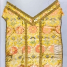 SILK BROCADE PARTIAL CHASUBLE, ITALY, 1734