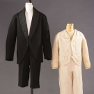 TWO LITTLE BOYS' SUITS, 1880-1910