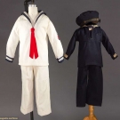 TWO LITTLE BOYS' SAILOR SUITS, 1930-1950s